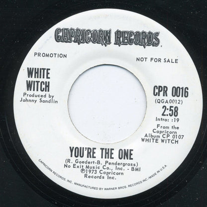 White Witch : Don't Close Your Mind / You're The One (7", Single, Promo)