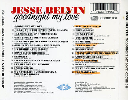 Jesse Belvin : Goodnight My Love (CD, Comp, RM)
