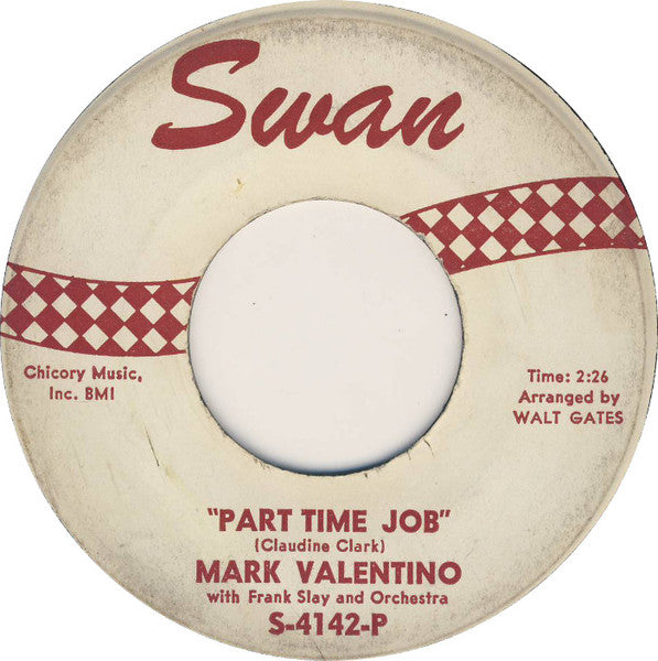 Mark Valentino : Jivin' At The Drive-In (7", Single)