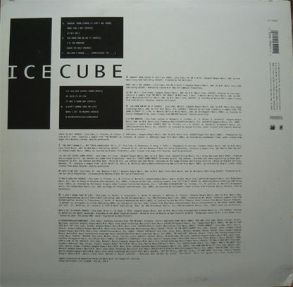 Ice Cube : Bootlegs & B-Sides (2xLP, Comp)