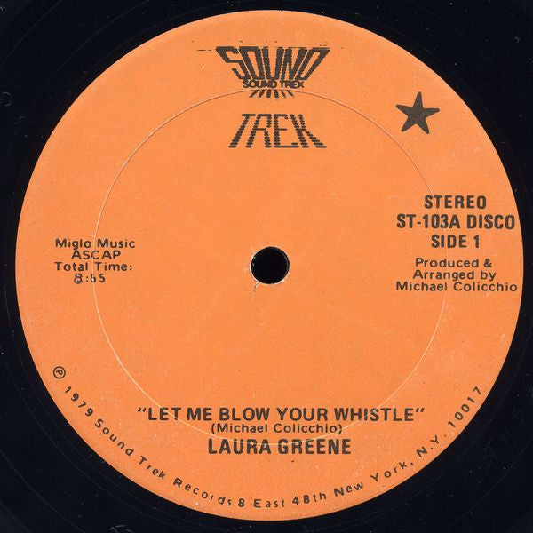 Laura Greene : Let Me Blow Your Whistle (12")
