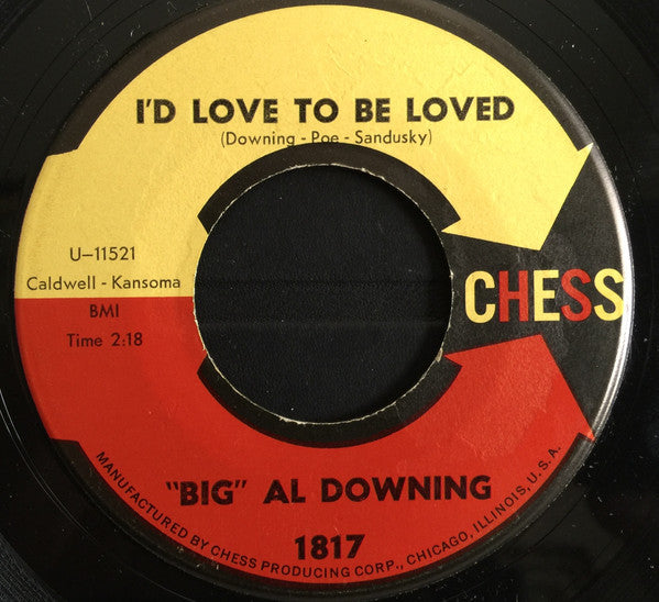 Al Downing : The Story Of My Life / I'd Love To Be Loved (7", Single)