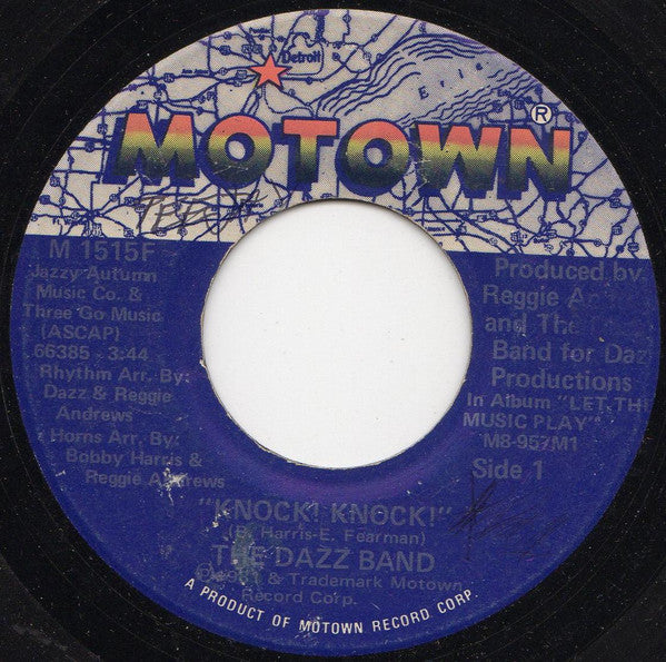 Dazz Band : Sooner Or Later / Knock! Knock! (7", Single)
