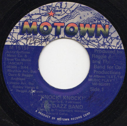 Dazz Band : Sooner Or Later / Knock! Knock! (7", Single)