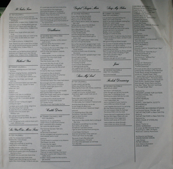 The Marshall Tucker Band : Tenth (LP, Album, Jac)