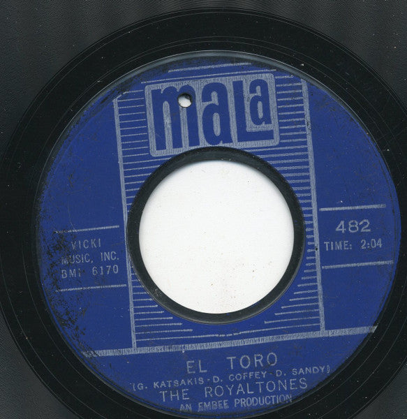 The Royaltones : Lonely World (7", Single)