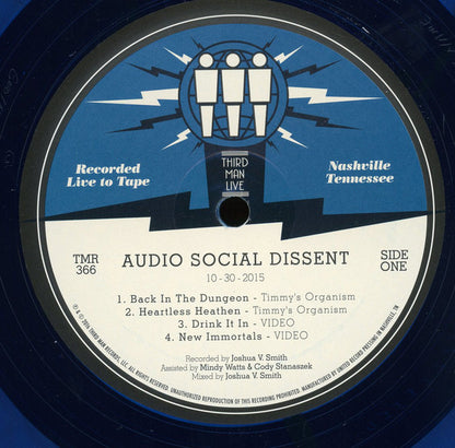 Timmy's Organism / Video (7) / Wolf Eyes : Audio Social Dissent (Devil's Night - October 30th, 2015) (LP, Blu)