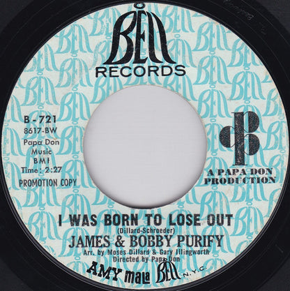 James & Bobby Purify : I Can Remember (7", Single, Promo, Styrene)