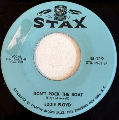 Eddie Floyd : Don't Rock The Boat (7", Single, SP)