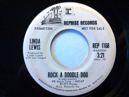Linda Lewis : Reach For The Truth / Rock A Doodle Doo (7", Promo)