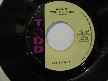 Lee Bonds : Home Coming / Walkin' With The Blues (7", Styrene)