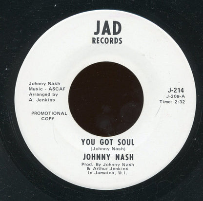 Johnny Nash : Lovey Dovey (7", Single, Promo)