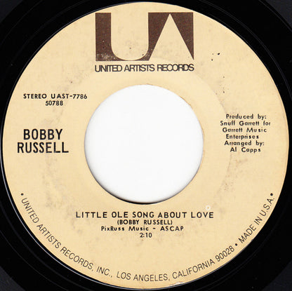 Bobby Russell : Saturday Morning Confusion (7", Single, Styrene, PRC)