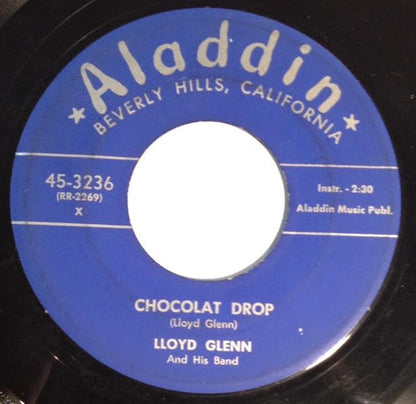 Lloyd Glenn And Band : Chocolat Drop / Wild Fire (7", Single)