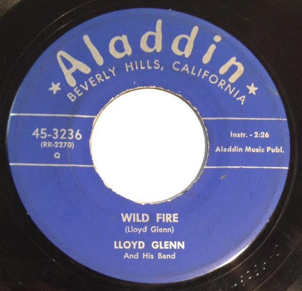 Lloyd Glenn And Band : Chocolat Drop / Wild Fire (7", Single)