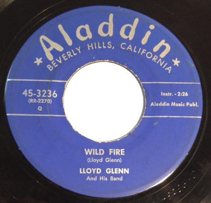 Lloyd Glenn And Band : Chocolat Drop / Wild Fire (7", Single)