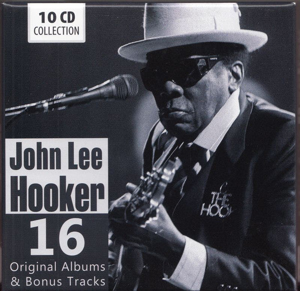 John Lee Hooker : 16 Original Albums & Bonus Tracks (10xCD, Comp + Box)