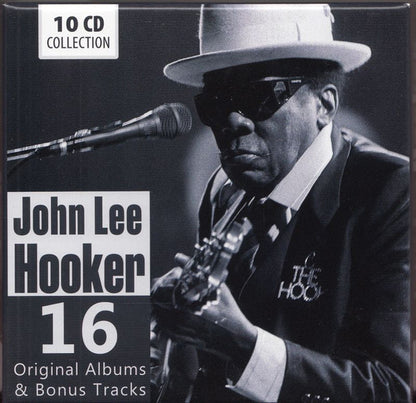 John Lee Hooker : 16 Original Albums & Bonus Tracks (10xCD, Comp + Box)