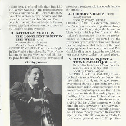 Woody Herman & The Herd : Live In '45! Volume Two: Northwest Passage (CD, Comp, Mono, RM)