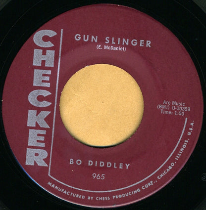 Bo Diddley : Gun Slinger (7", Single)