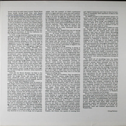 Wardell Gray : Central Avenue (2xLP, Comp)