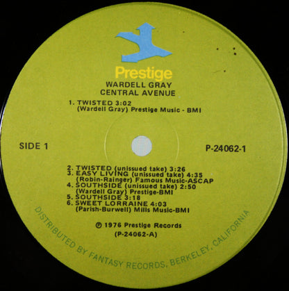 Wardell Gray : Central Avenue (2xLP, Comp)