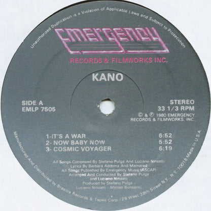 Kano : Kano (LP, Album)