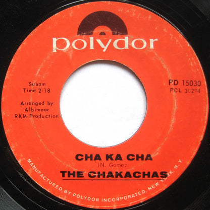 Chakachas : Jungle Fever / Cha Ka Cha (7", Single, Styrene, Phi)