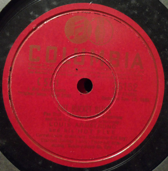 Louis Armstrong & His Hot Five : Hot Jazz Classics (4xShellac, 10", Album, Comp)