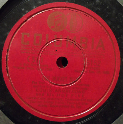 Louis Armstrong & His Hot Five : Hot Jazz Classics (4xShellac, 10", Album, Comp)