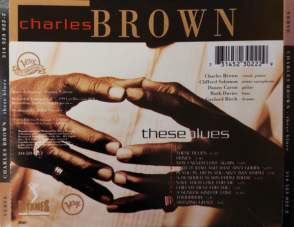 Charles Brown : These Blues  (CD, Album)