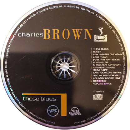 Charles Brown : These Blues  (CD, Album)
