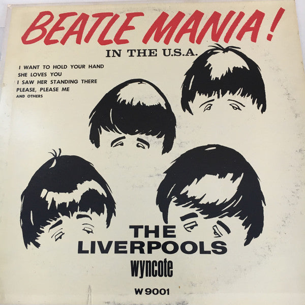 The Liverpools : Beatle Mania! In The U.S.A. (LP, Album, Mono, Ora)