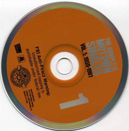 Various : The Complete Motown Singles | Vol. 1: 1959-1961 (7", Single, RP + 6xCD, Comp, Ltd, RM)