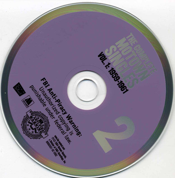 Various : The Complete Motown Singles | Vol. 1: 1959-1961 (7", Single, RP + 6xCD, Comp, Ltd, RM)