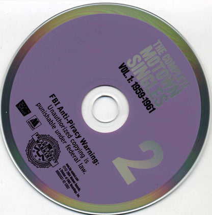 Various : The Complete Motown Singles | Vol. 1: 1959-1961 (7", Single, RP + 6xCD, Comp, Ltd, RM)