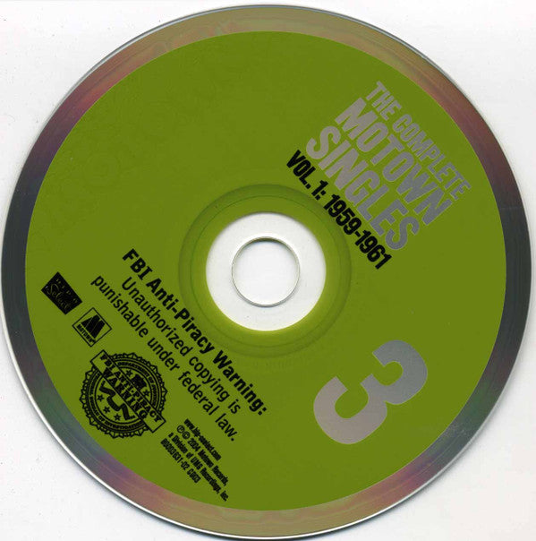 Various : The Complete Motown Singles | Vol. 1: 1959-1961 (7", Single, RP + 6xCD, Comp, Ltd, RM)