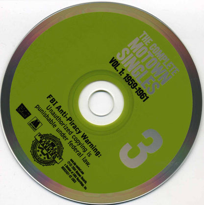 Various : The Complete Motown Singles | Vol. 1: 1959-1961 (7", Single, RP + 6xCD, Comp, Ltd, RM)