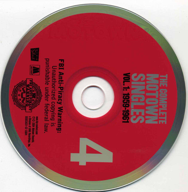 Various : The Complete Motown Singles | Vol. 1: 1959-1961 (7", Single, RP + 6xCD, Comp, Ltd, RM)