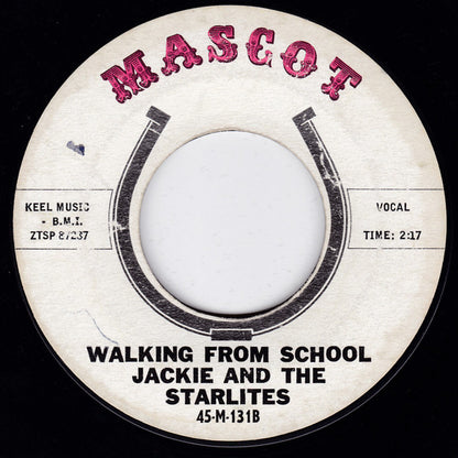 Jackie And The Starlites : I'll Burn Your Letters (7", Styrene)