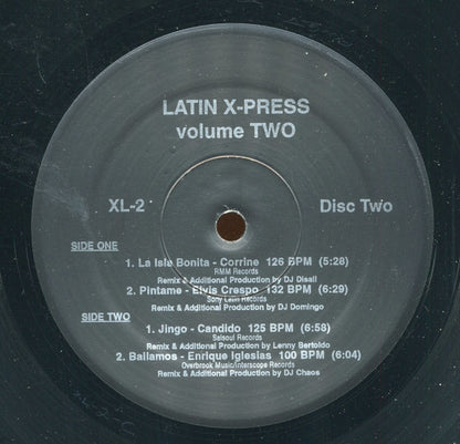 Various : Latin X-Press Volume 2 (2xLP, Promo)