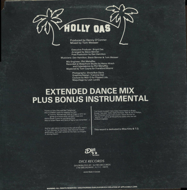 Holly Oas : Our Day Will Come (12", Single)