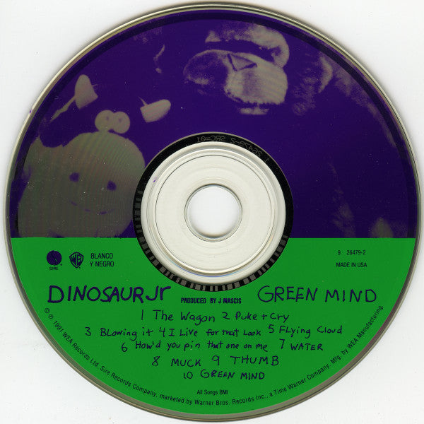 Dinosaur Jr. : Green Mind (CD, Album)