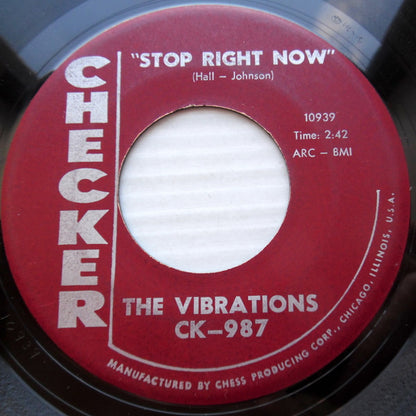 The Vibrations : All My Love Belongs To You / Stop Right Now (7", Single)
