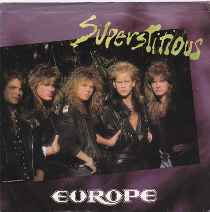 Europe (2) : Superstitious (7", Single, Styrene)