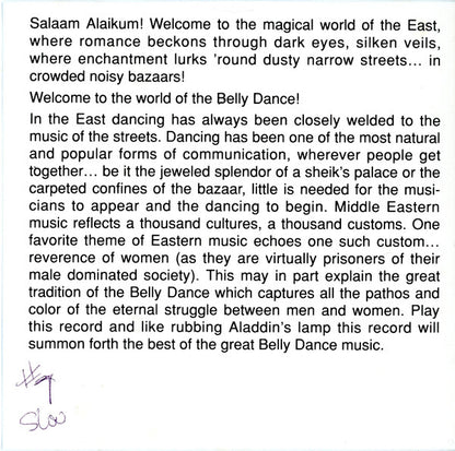 Esma Redžepova, Ansambl Teodosievski : Authentic Belly Dance Music  (CD, Album, RE)