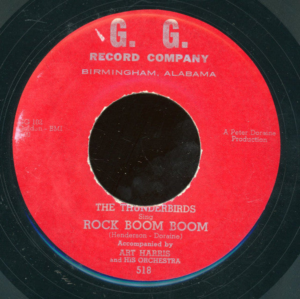 The Thunderbirds (13) : Rock Boom Boom / Love Is A Problem (7", MSI)