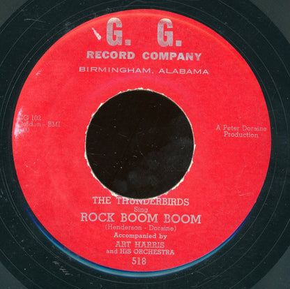 The Thunderbirds (13) : Rock Boom Boom / Love Is A Problem (7", MSI)