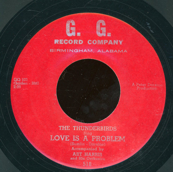 The Thunderbirds (13) : Rock Boom Boom / Love Is A Problem (7", MSI)