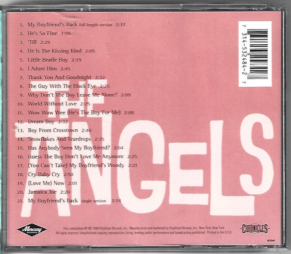 The Angels (3) : Best Of The Angels (CD, Album, Comp)